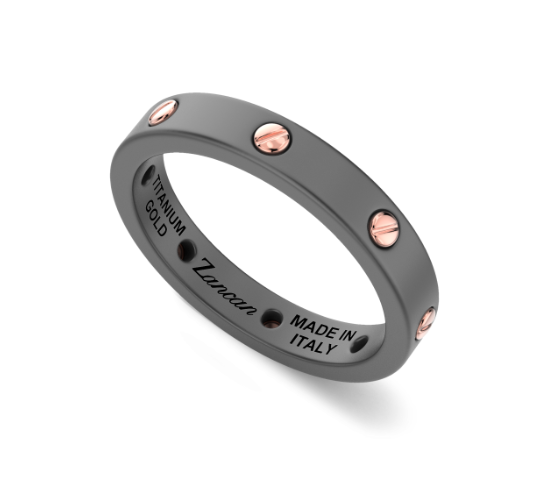 Anello Zancan Eternity Titanium in Titanio ETA116 - ETA116